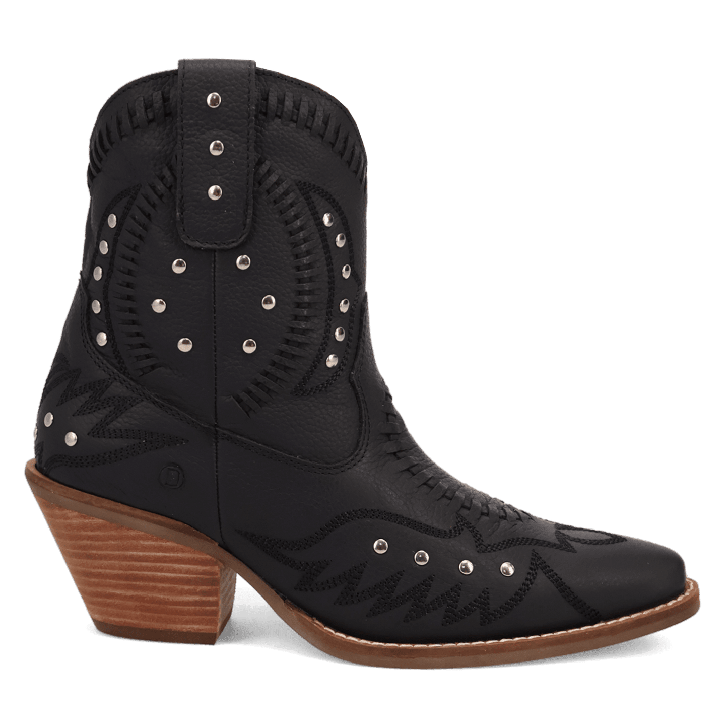 PRODUCT SHOT PRECIOUS LEATHER BOOTIE AT 90 DEGREE INSIDE ANGLE