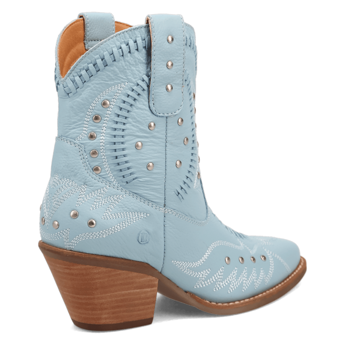 PRODUCT SHOT PRECIOUS LEATHER BOOTIE AT 315 DEGREE ANGLE