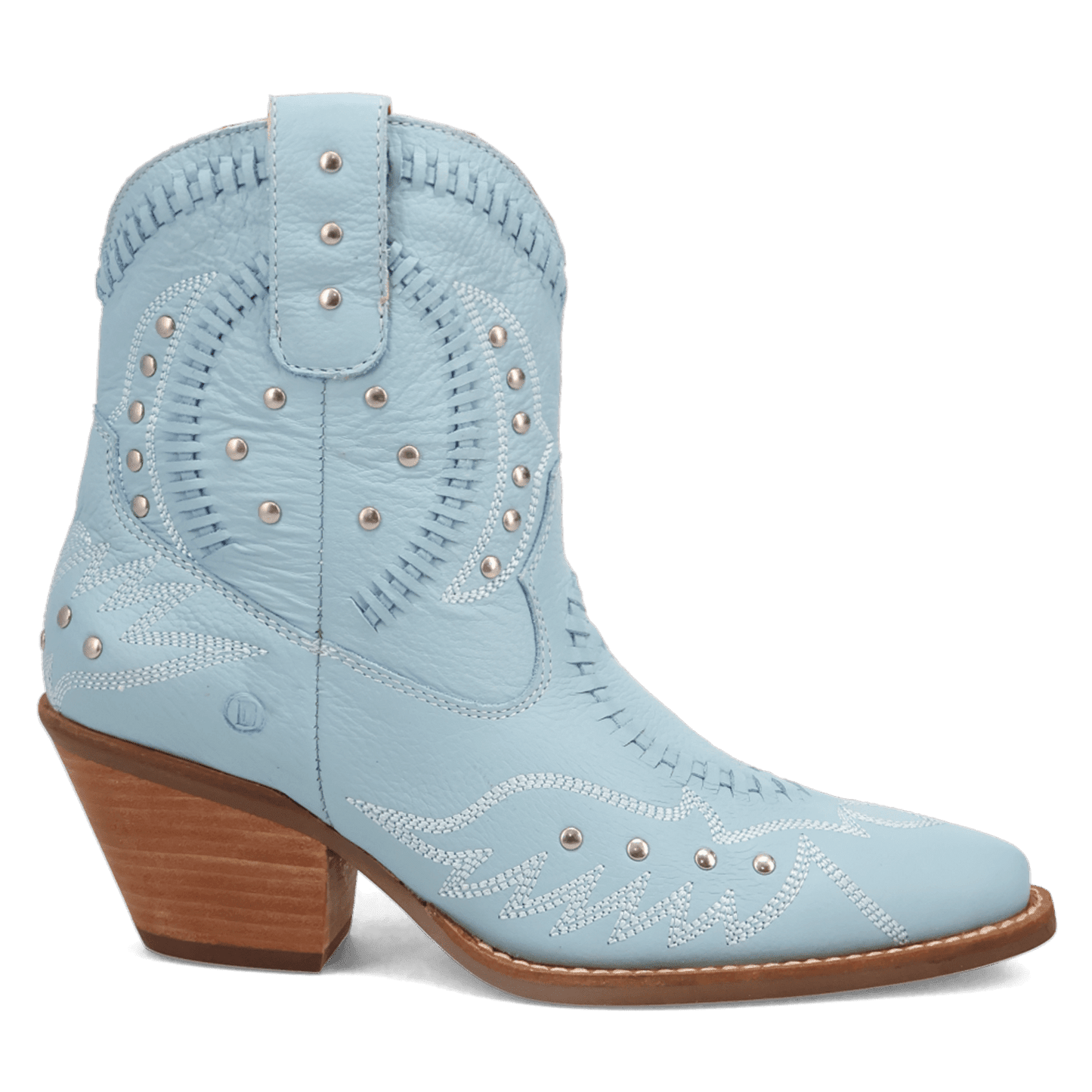 PRODUCT SHOT PRECIOUS LEATHER BOOTIE AT 90 DEGREE INSIDE ANGLE