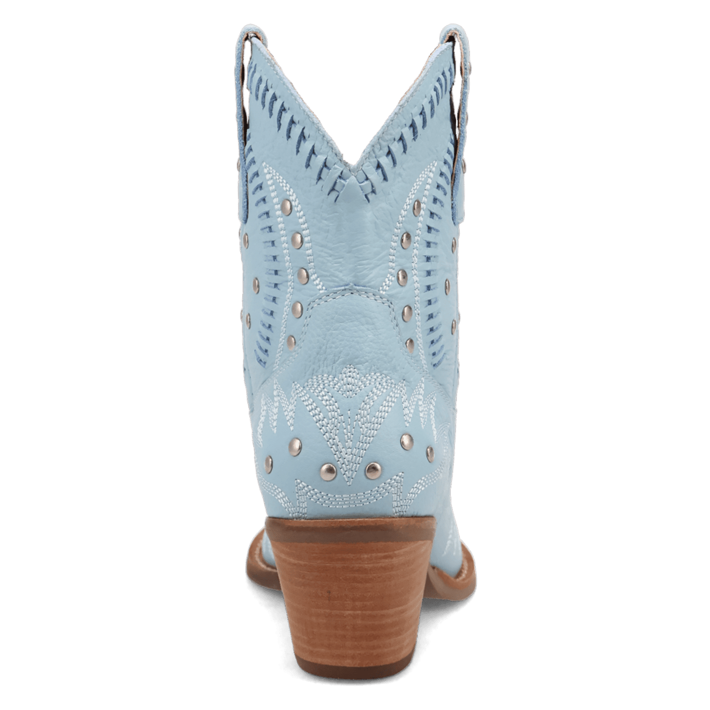 PRODUCT SHOT PRECIOUS LEATHER BOOTIE AT 180 DEGREE BACK ANGLE