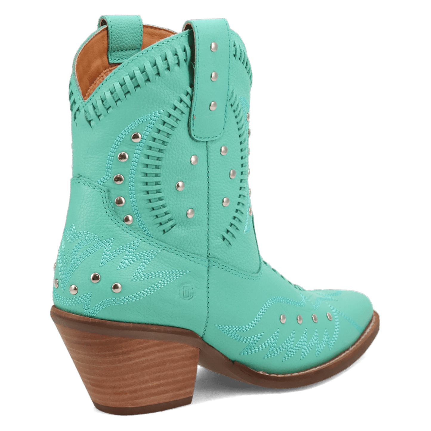 PRODUCT SHOT PRECIOUS LEATHER BOOTIE AT 315 DEGREE ANGLE