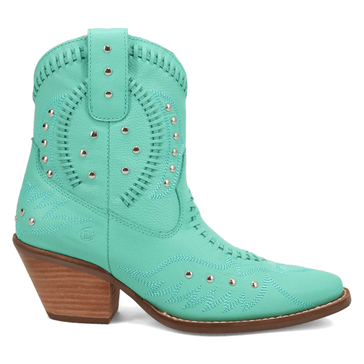 PRODUCT SHOT PRECIOUS LEATHER BOOTIE AT 90 DEGREE INSIDE ANGLE