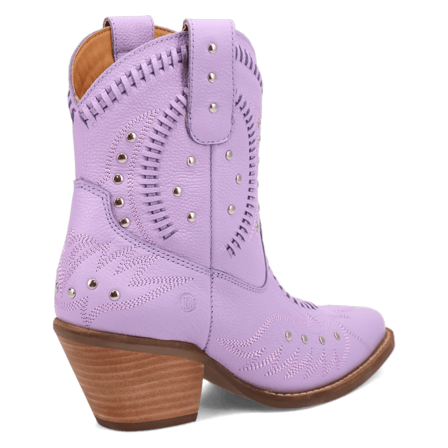 PRODUCT SHOT PRECIOUS LEATHER BOOTIE AT 315 DEGREE ANGLE