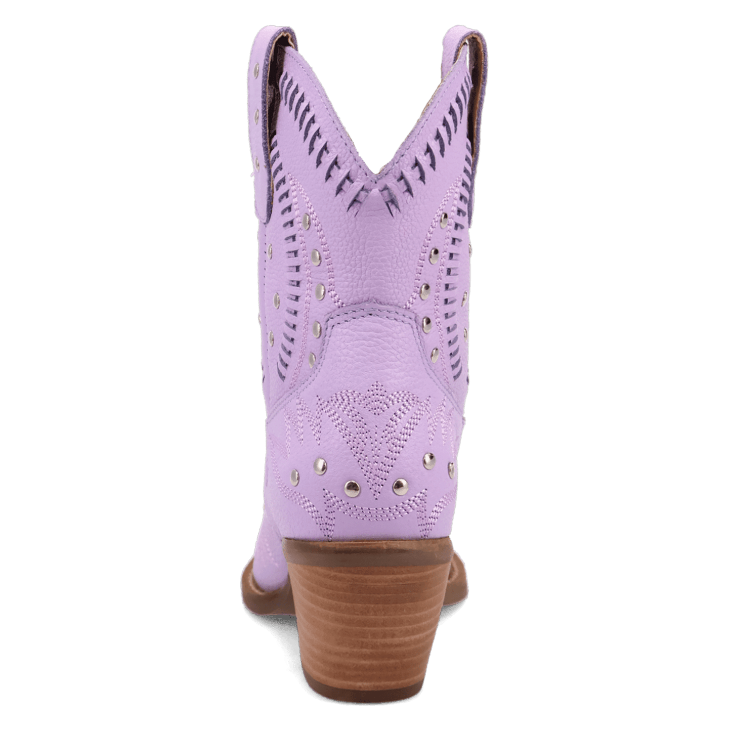 PRODUCT SHOT PRECIOUS LEATHER BOOTIE AT 180 DEGREE BACK ANGLE