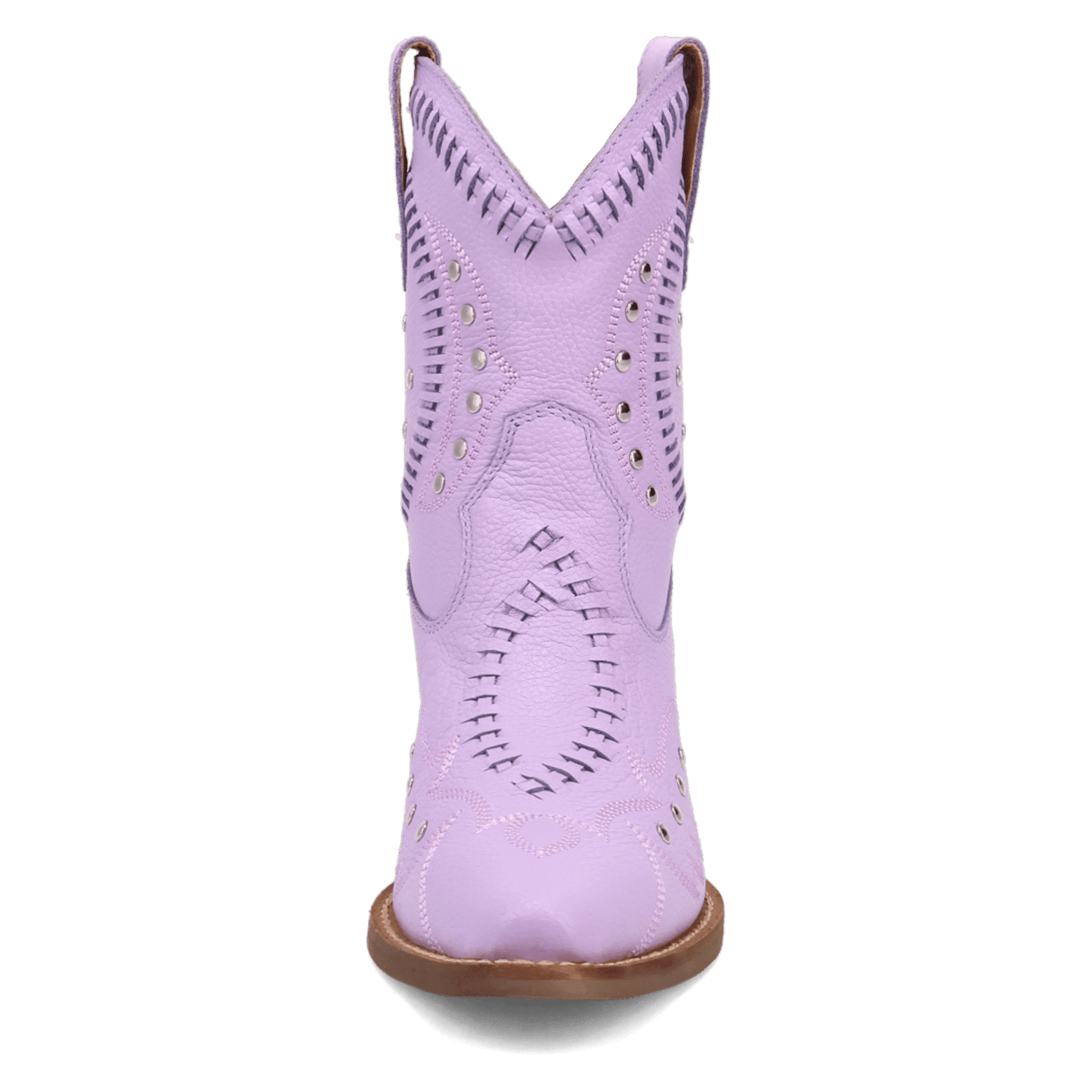 PRODUCT SHOT PRECIOUS LEATHER BOOTIE AT FRONT ANGLE