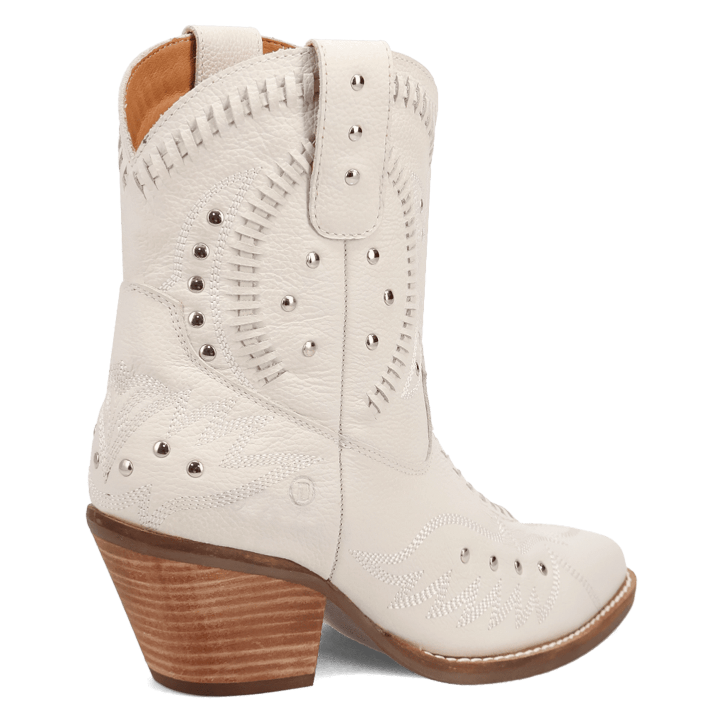 PRODUCT SHOT PRECIOUS LEATHER BOOTIE AT 315 DEGREE ANGLE