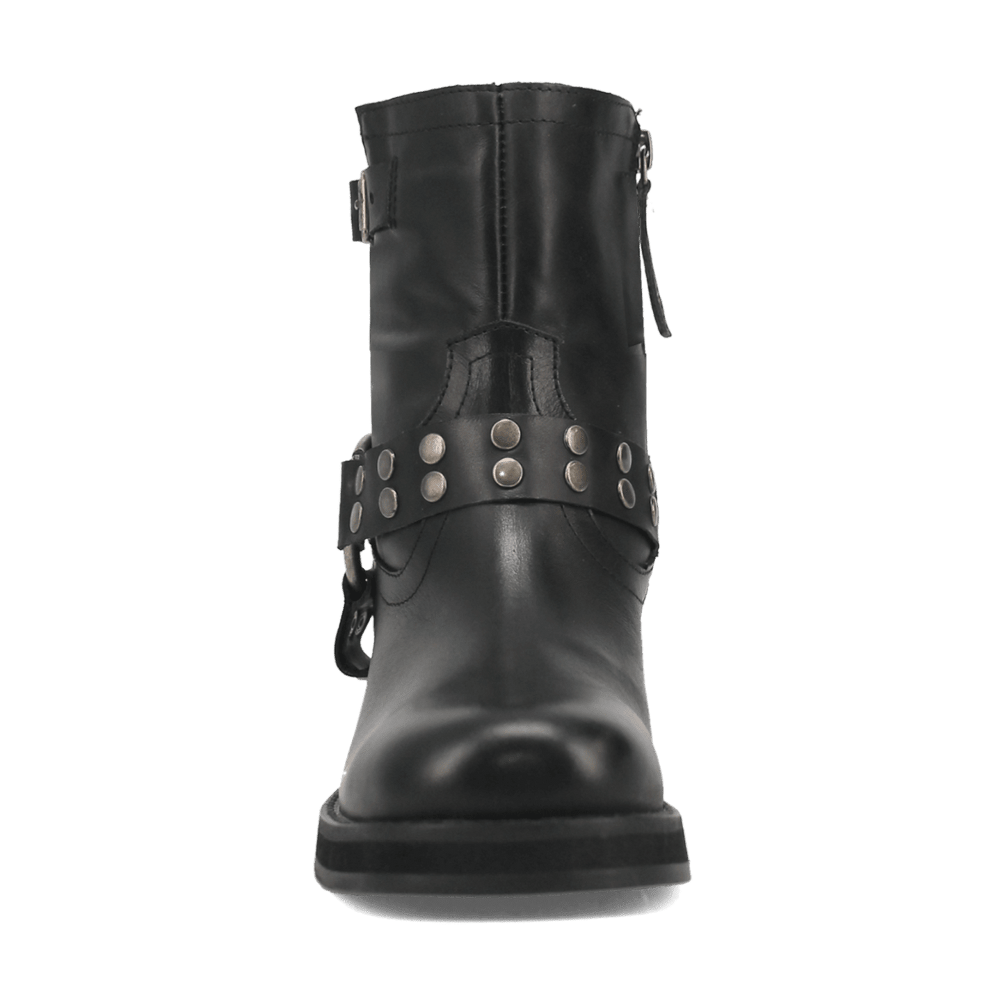 PRODUCT SHOT ANARCHY LEATHER BOOTIE AT FRONT ANGLE