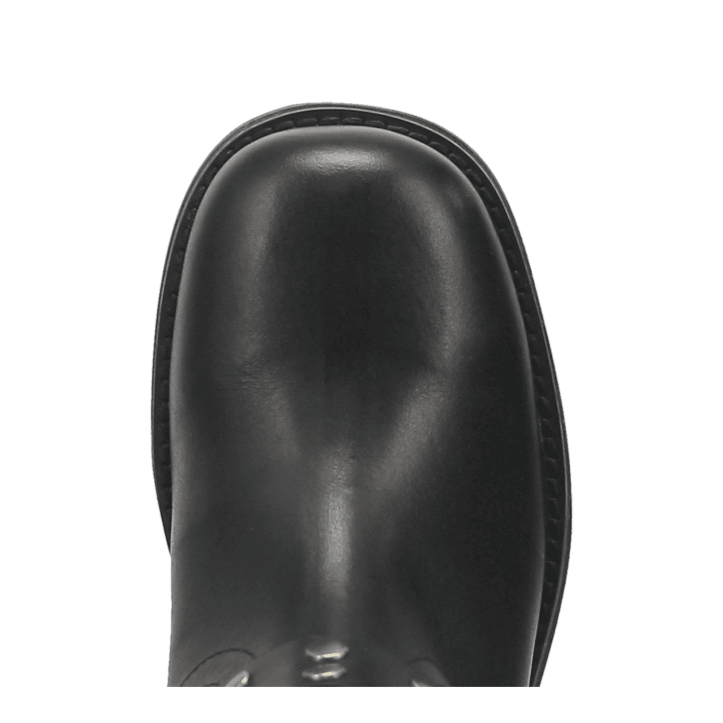 PRODUCT SHOT ANARCHY LEATHER BOOTIE AT TOE ANGLE
