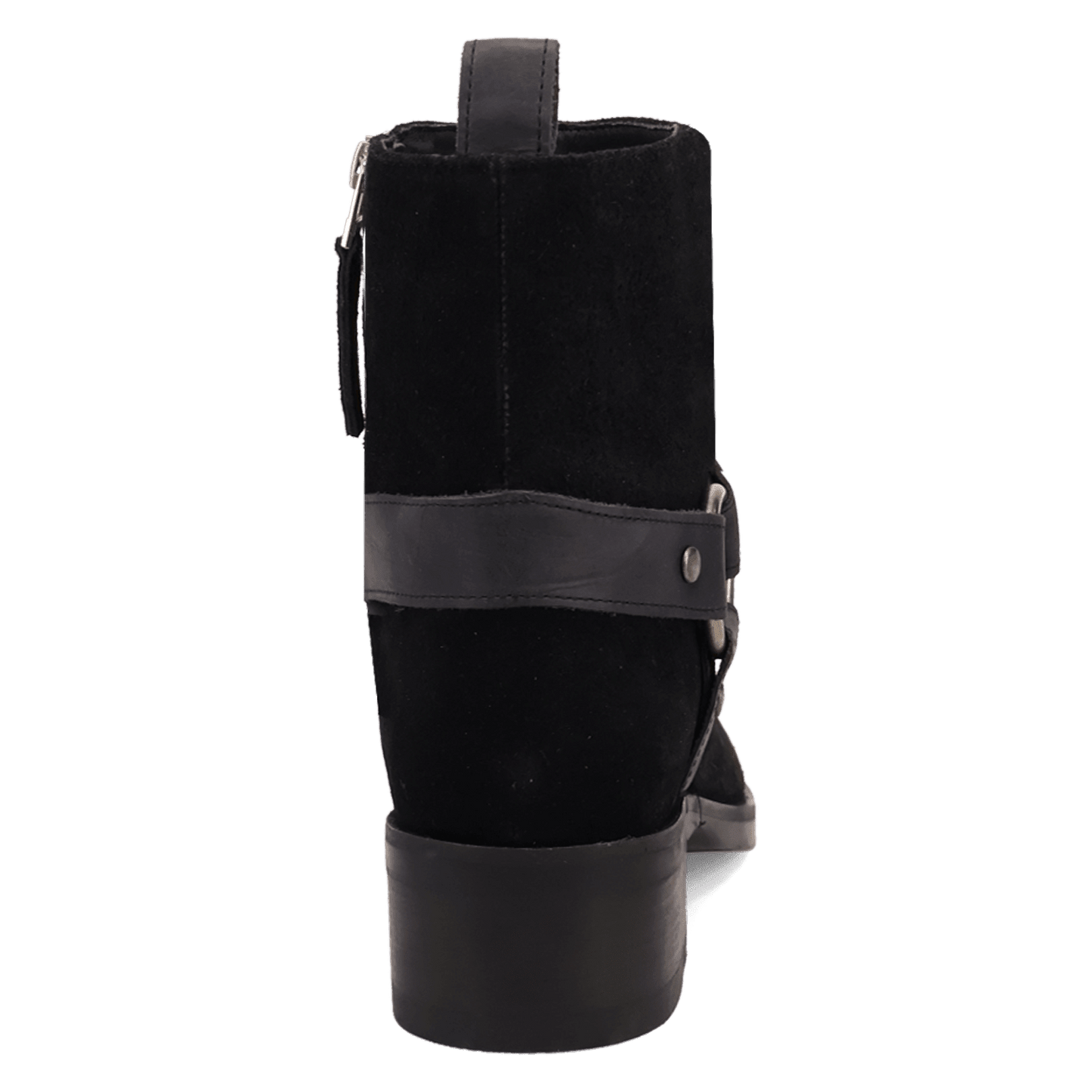 PRODUCT SHOT MATADOR SUEDE LEATHER BOOT AT 180 DEGREE BACK ANGLE