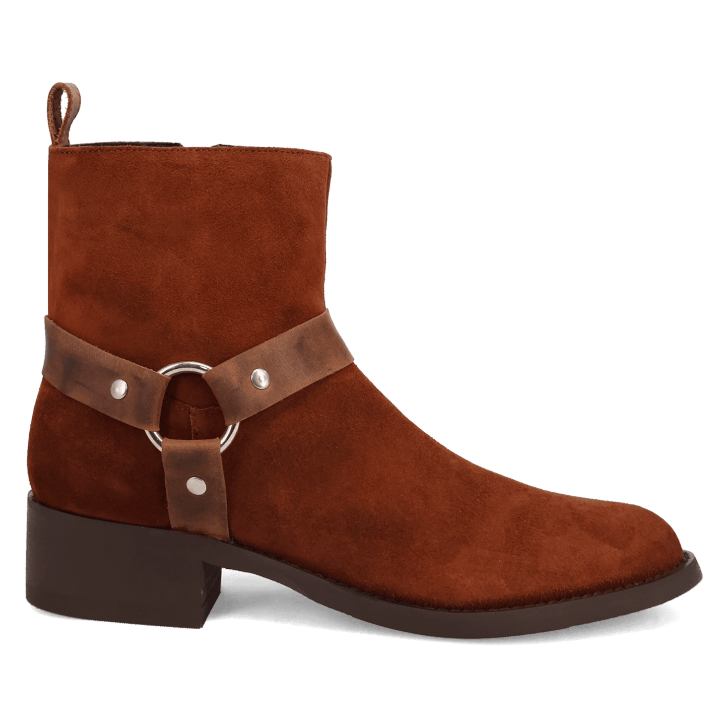 PRODUCT SHOT MATADOR SUEDE LEATHER BOOT AT 90 DEGREE INSIDE ANGLE