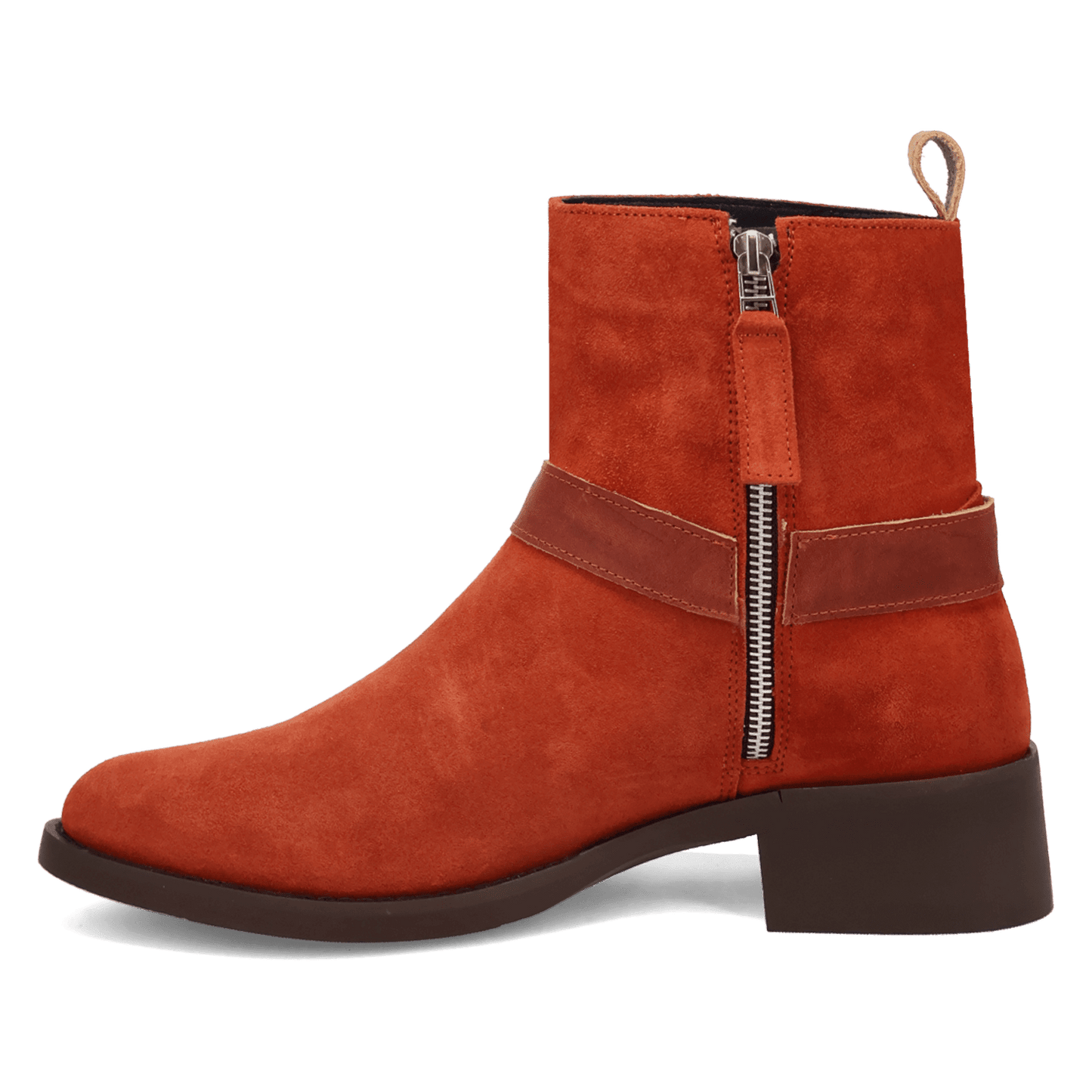PRODUCT SHOT MATADOR SUEDE LEATHER BOOT AT 135 DEGREE OUTSIDE ANGLE