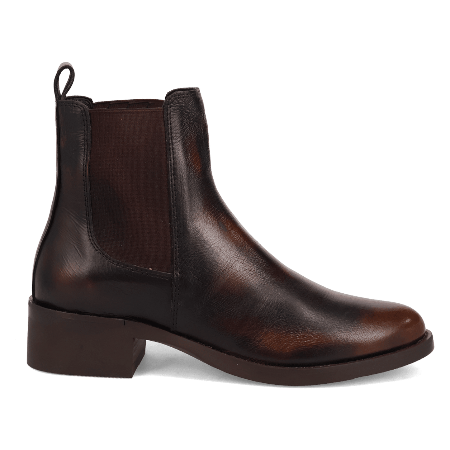 PRODUCT SHOT CAMINO LEATHER BOOT AT 90 DEGREE INSIDE ANGLE