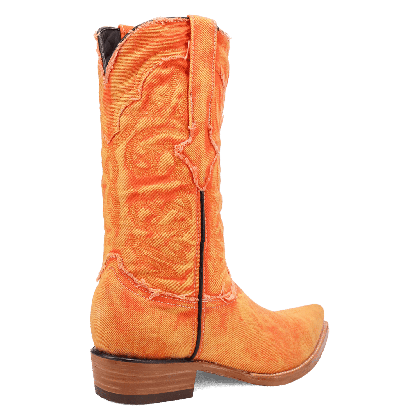 PRODUCT SHOT BIG EASY DENIM BOOT AT 315 DEGREE ANGLE