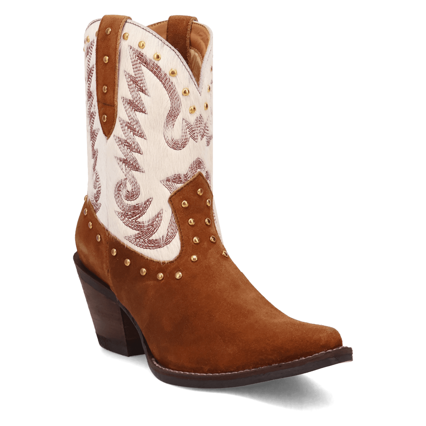 PRODUCT SHOT RODEO QUEEN LEATHER BOOT AT 45 DEGREE ANGLE