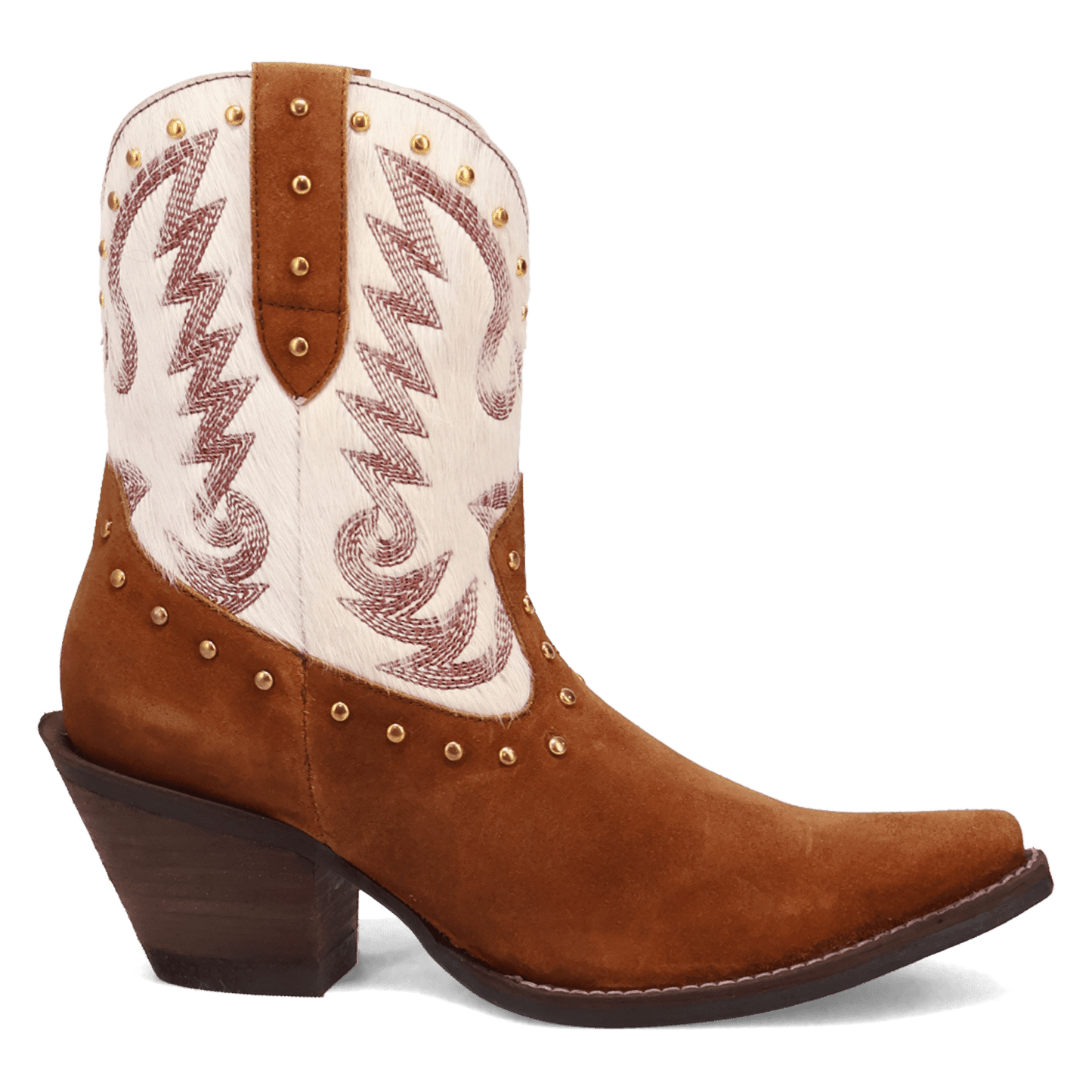 PRODUCT SHOT RODEO QUEEN LEATHER BOOT AT 90 DEGREE INSIDE ANGLE