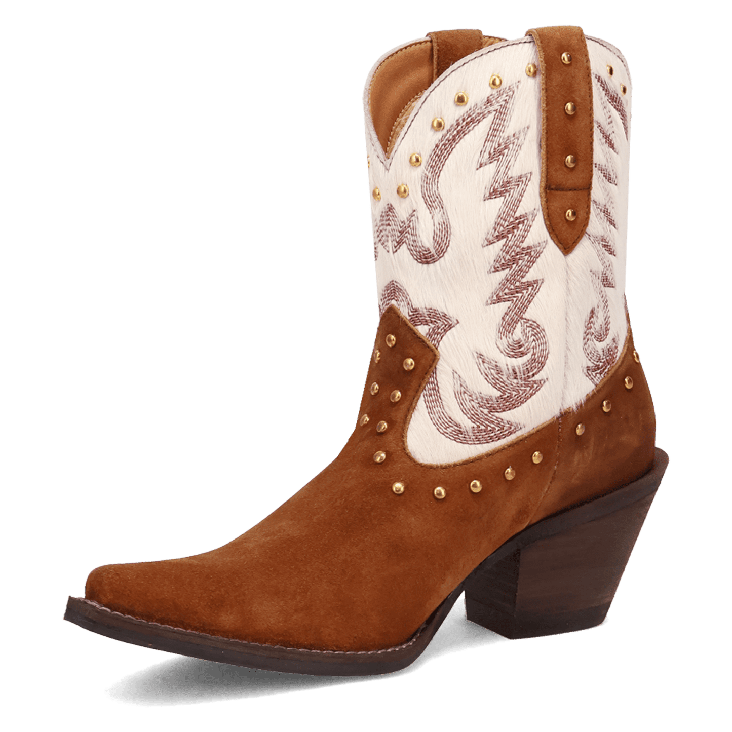 PRODUCT SHOT RODEO QUEEN LEATHER BOOT AT 225 DEGREE ANGLE