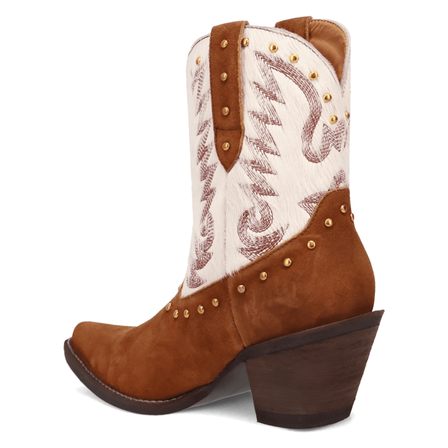 PRODUCT SHOT RODEO QUEEN LEATHER BOOT AT 270 DEGREE ANGLE