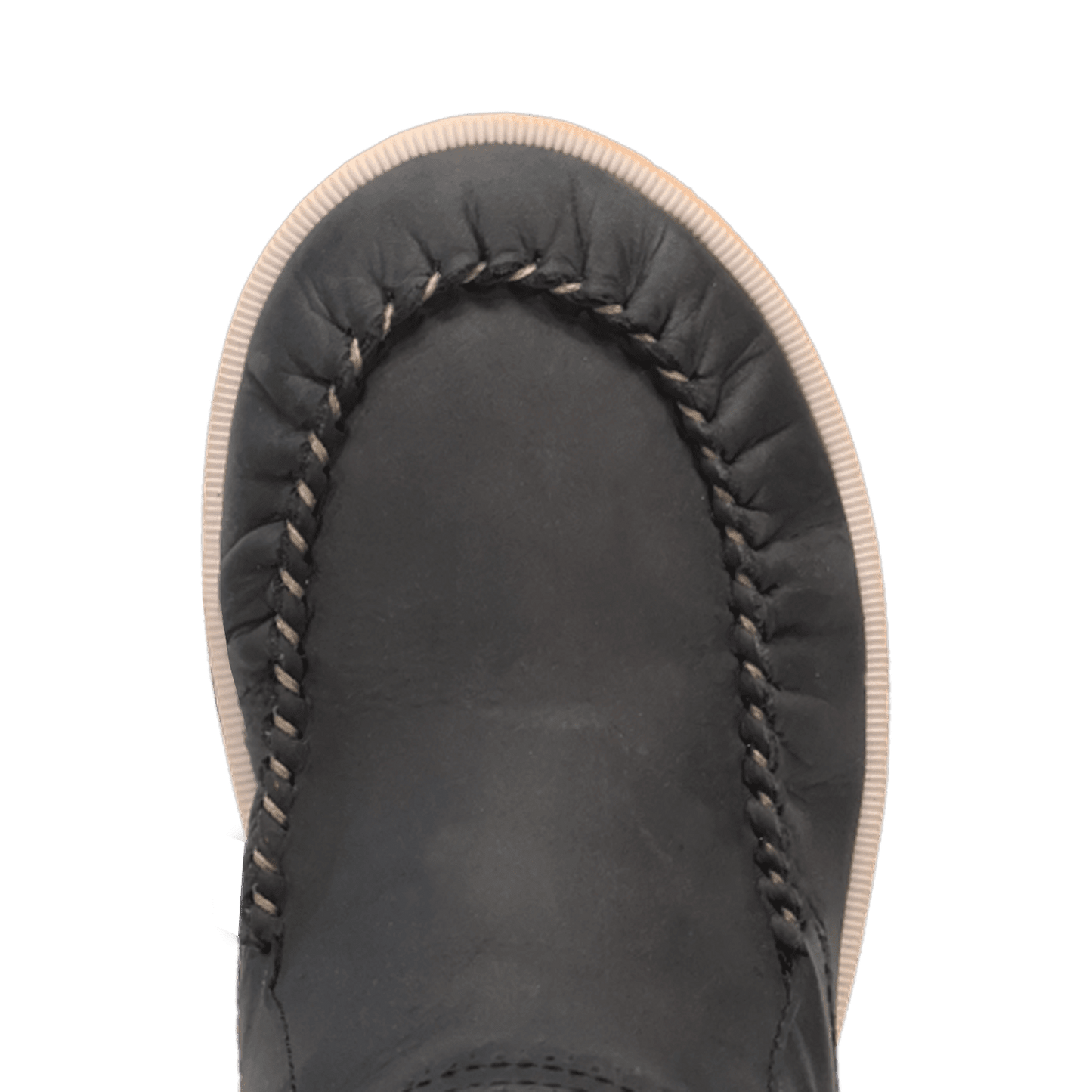 PRODUCT SHOT MONTAUK LEATHER BOOT AT TOE ANGLE