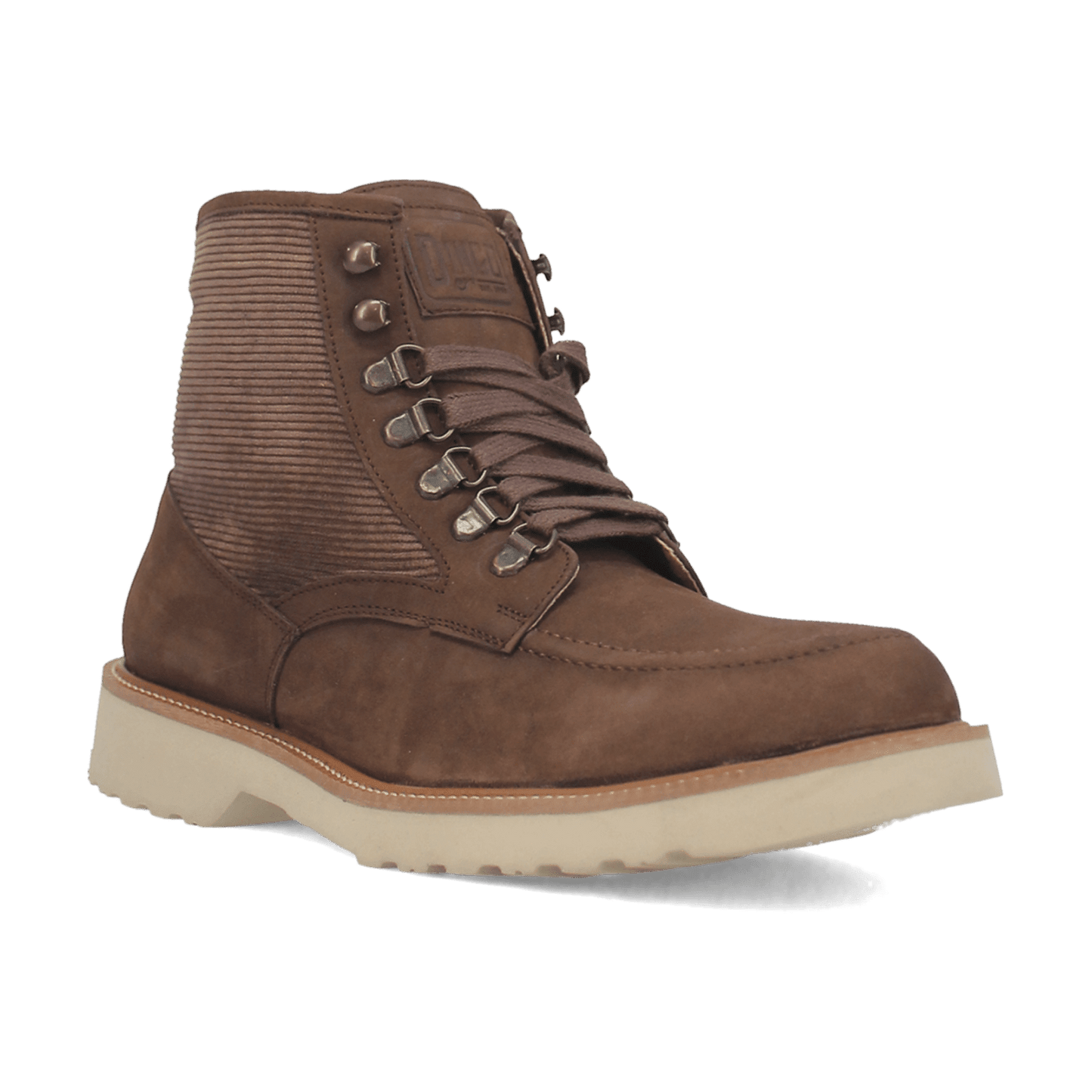 PRODUCT SHOT CARLSBAD LEATHER BOOT AT 45 DEGREE ANGLE
