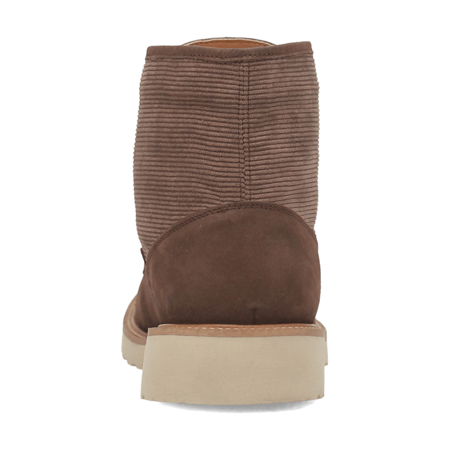 PRODUCT SHOT CARLSBAD LEATHER BOOT AT 180 DEGREE BACK ANGLE