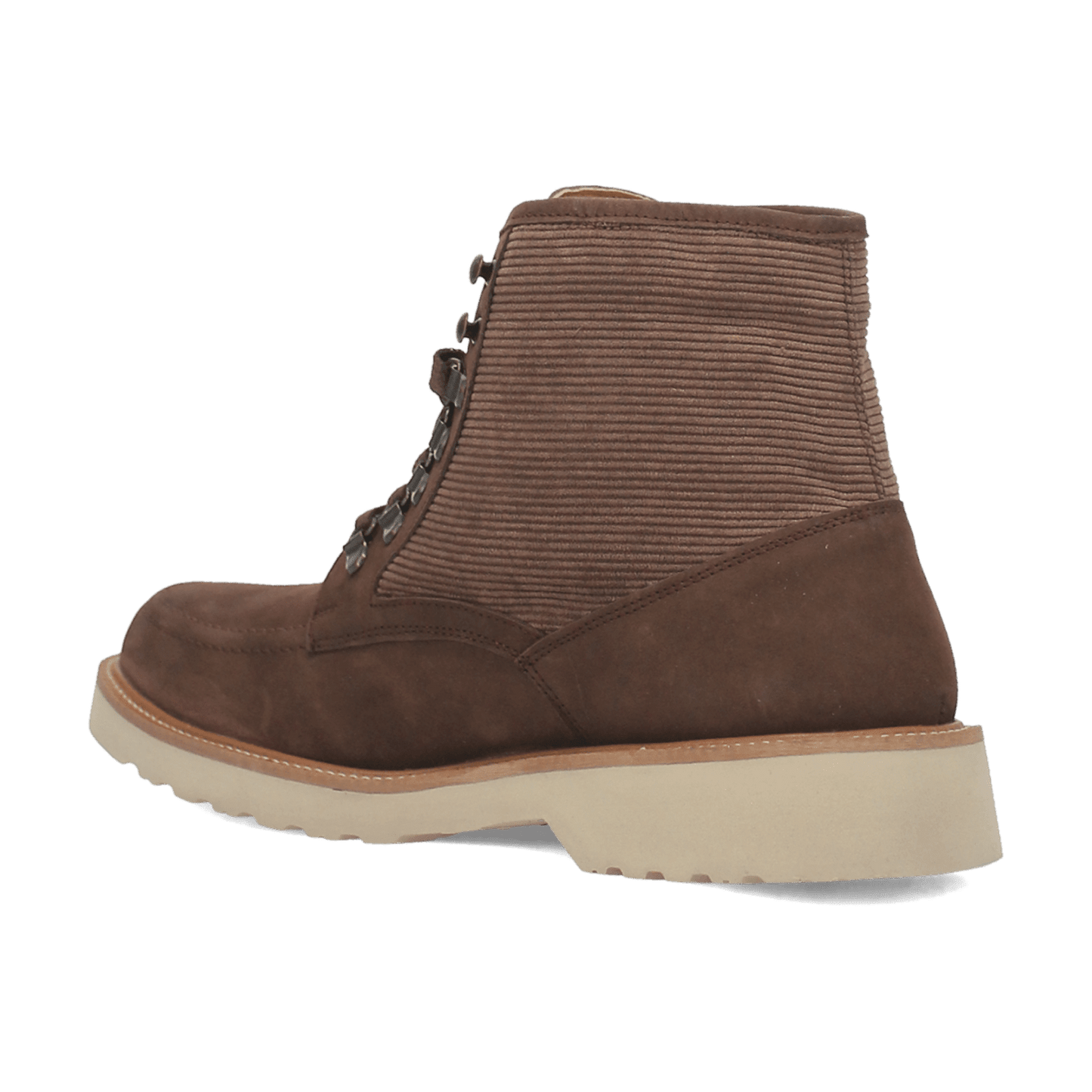 PRODUCT SHOT CARLSBAD LEATHER BOOT AT 270 DEGREE ANGLE