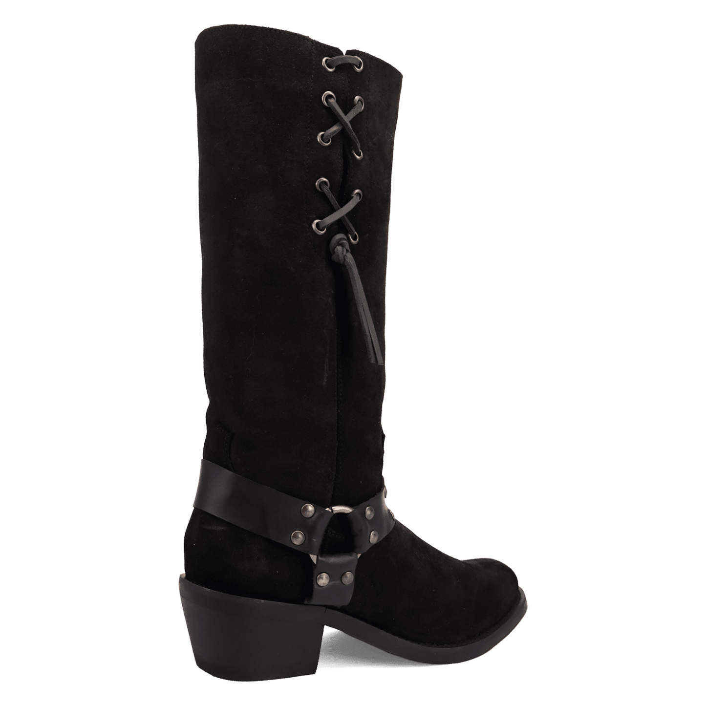 PRODUCT SHOT BRONCO SUEDE LEATHER BOOT AT 315 DEGREE ANGLE