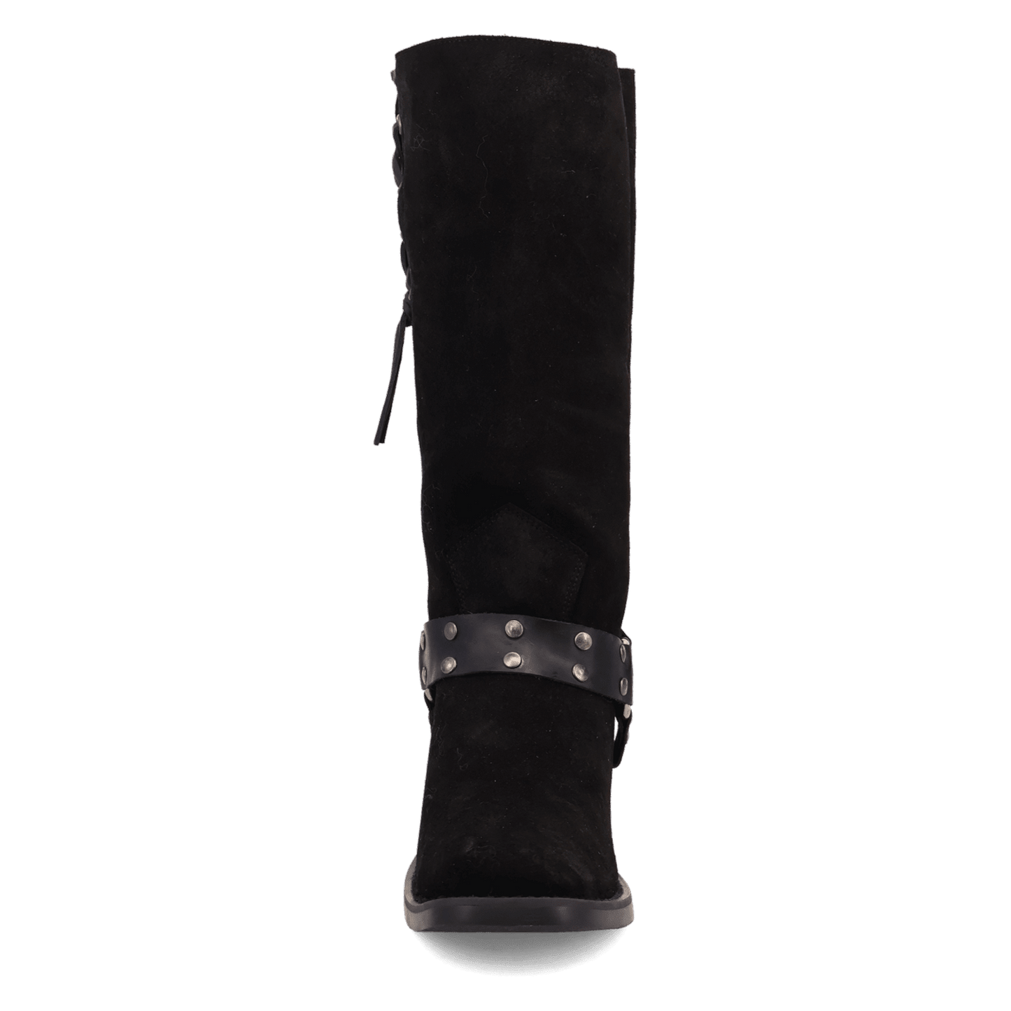 PRODUCT SHOT BRONCO SUEDE LEATHER BOOT AT FRONT ANGLE