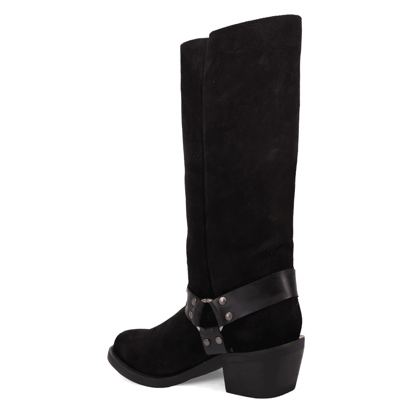 PRODUCT SHOT BRONCO SUEDE LEATHER BOOT AT 270 DEGREE ANGLE