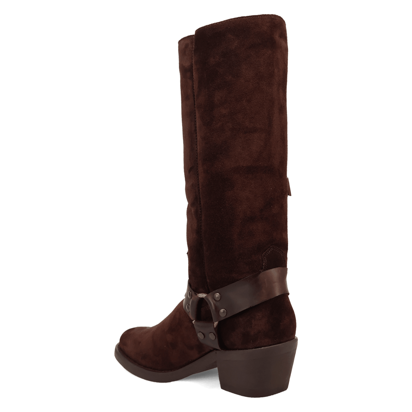 PRODUCT SHOT BRONCO SUEDE LEATHER BOOT AT 270 DEGREE ANGLE
