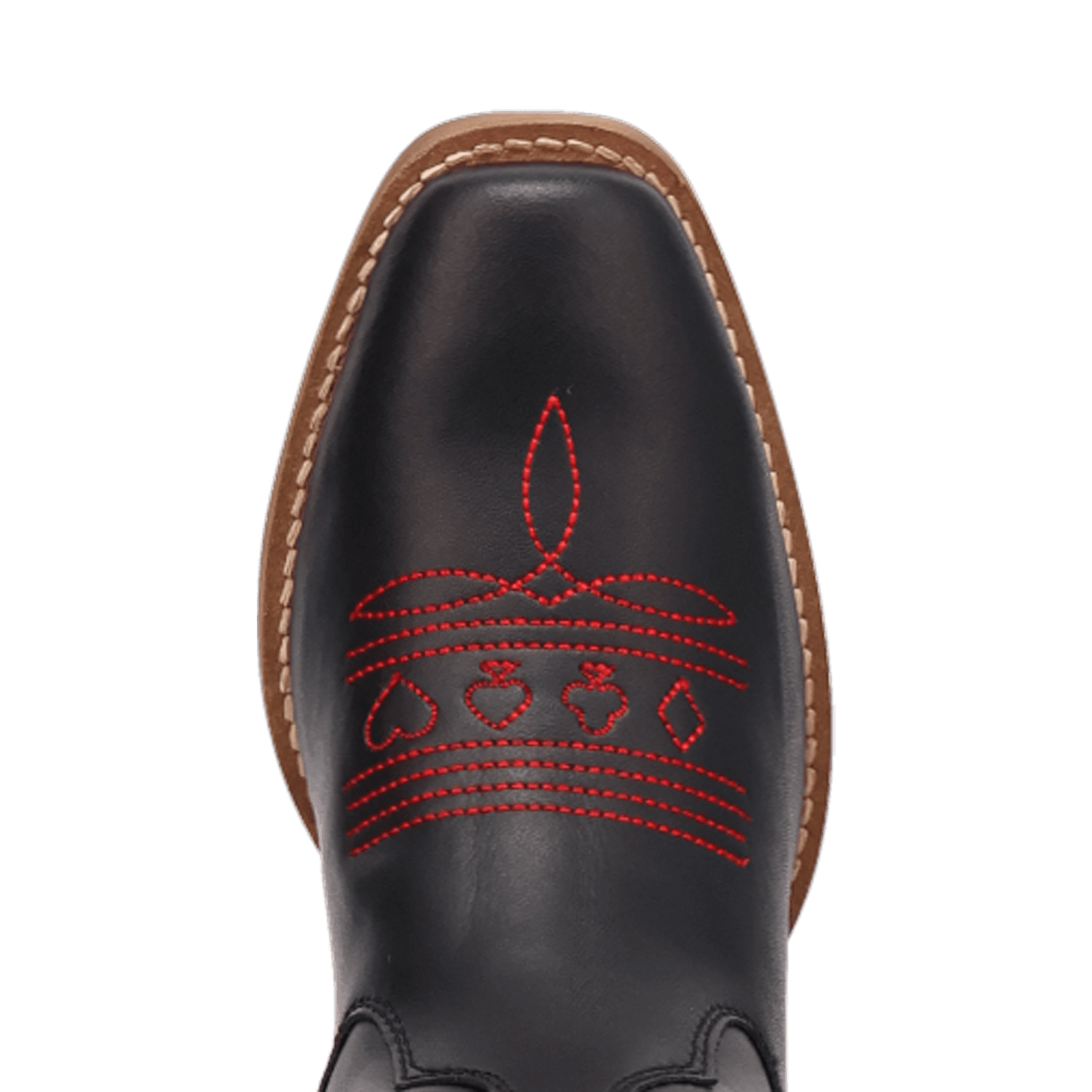 PRODUCT SHOT JACK OF DIAMONDS LEATHER BOOT AT TOE ANGLE