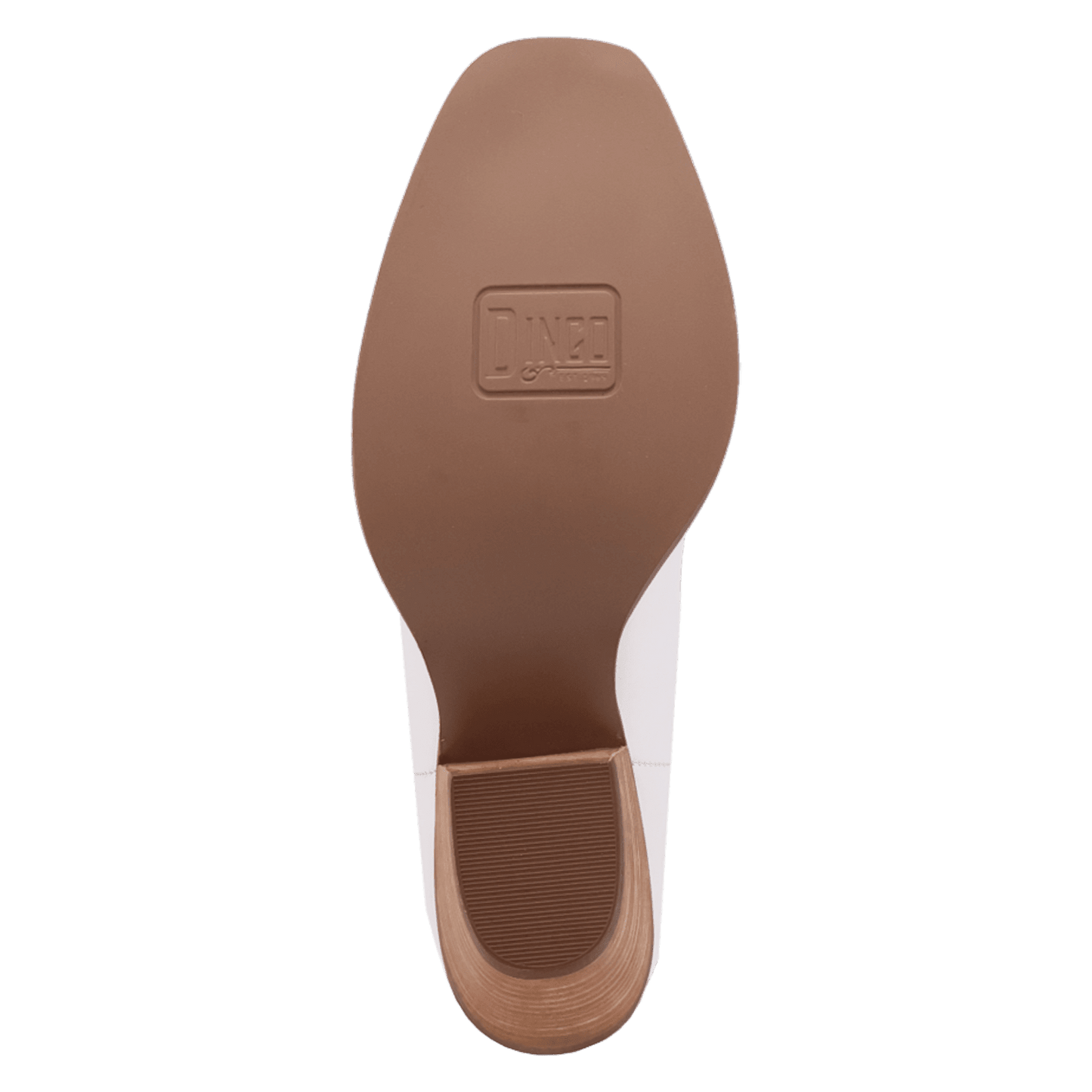 PRODUCT SHOT JACK OF DIAMONDS LEATHER BOOT AT OUTSOLE ANGLE