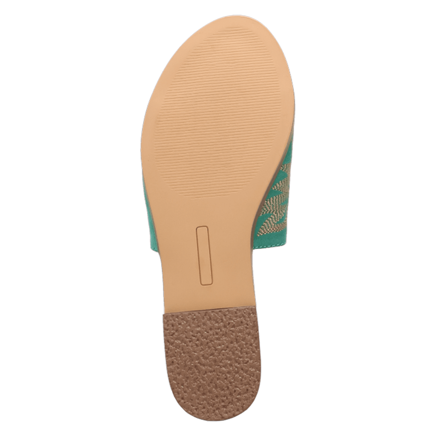 PRODUCT SHOT LASSO SANDAL AT OUTSOLE ANGLE