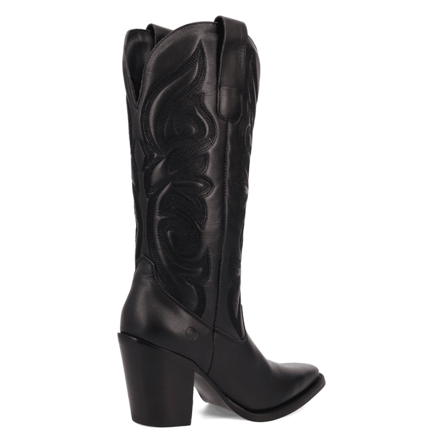 PRODUCT SHOT HENSLEY LEATHER BOOT AT 315 DEGREE ANGLE