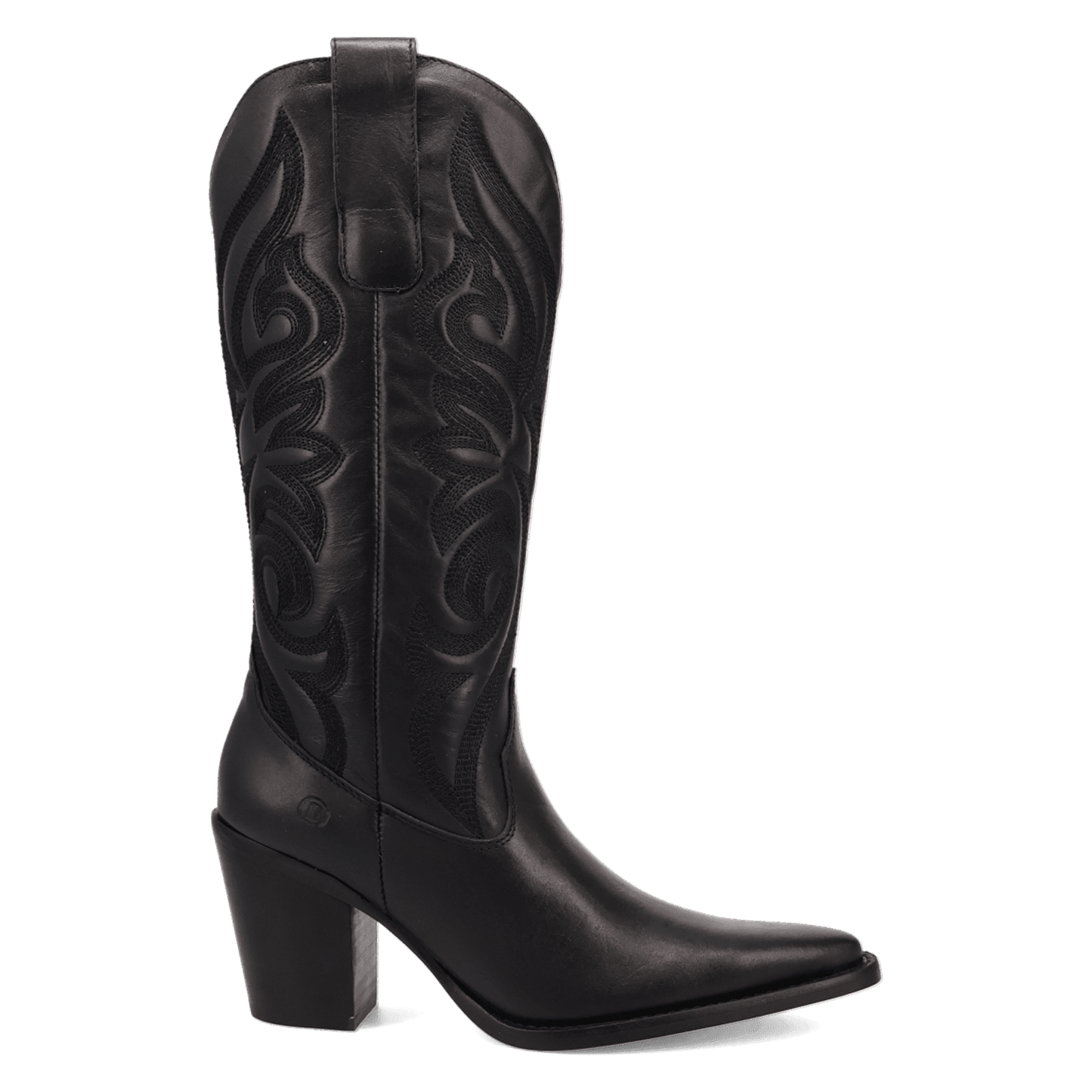 PRODUCT SHOT HENSLEY LEATHER BOOT AT 90 DEGREE INSIDE ANGLE