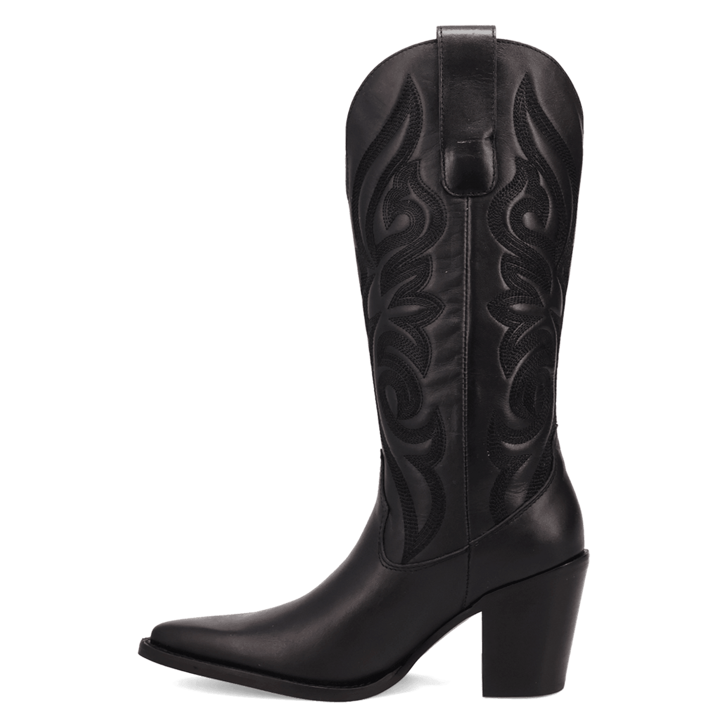 PRODUCT SHOT HENSLEY LEATHER BOOT AT 135 DEGREE OUTSIDE ANGLE