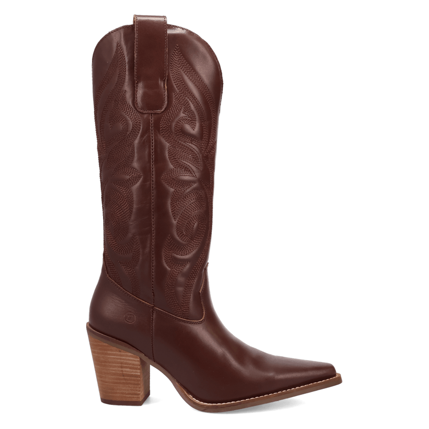 PRODUCT SHOT HENSLEY LEATHER BOOT AT 90 DEGREE INSIDE ANGLE