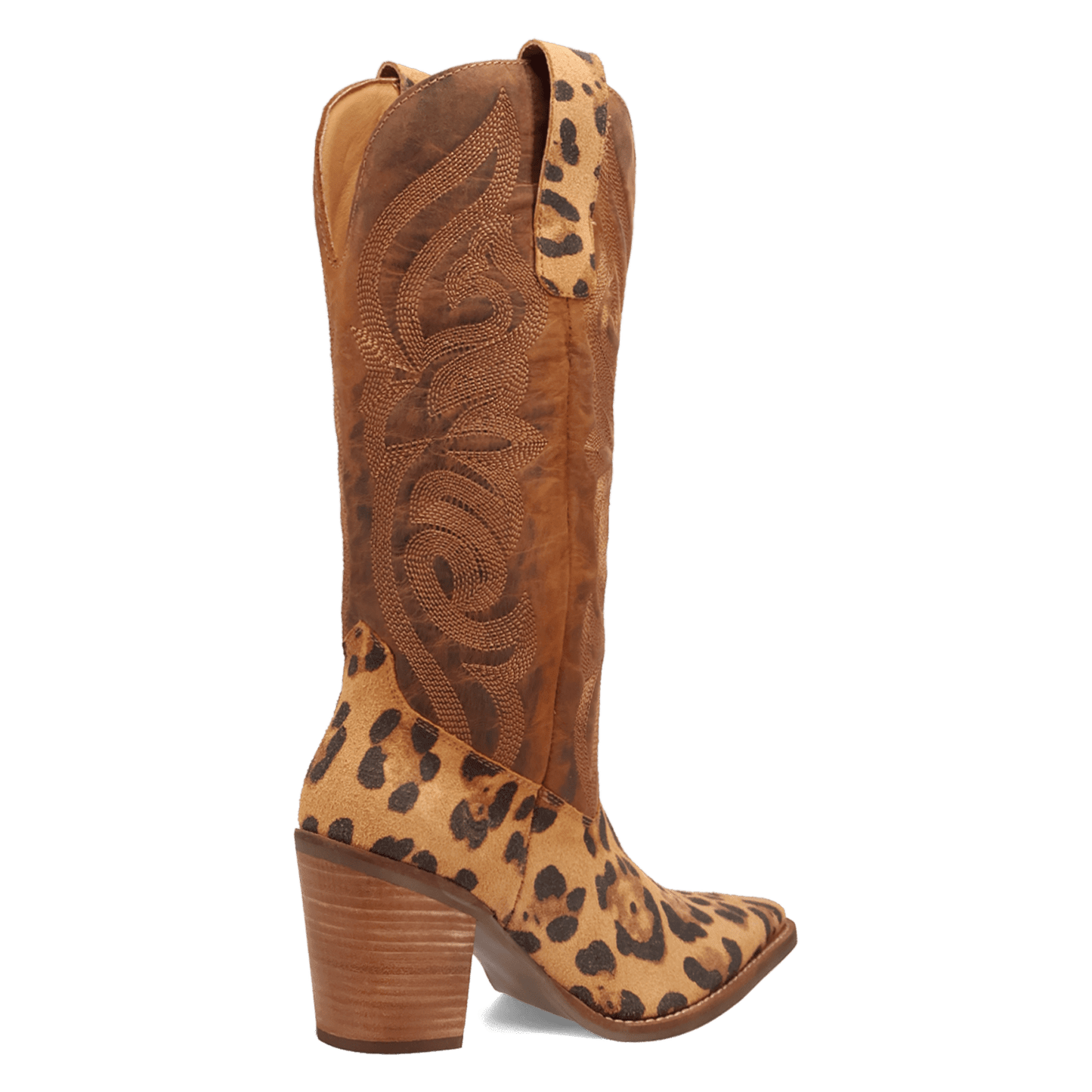 PRODUCT SHOT HENSLEY LEATHER BOOT AT 315 DEGREE ANGLE