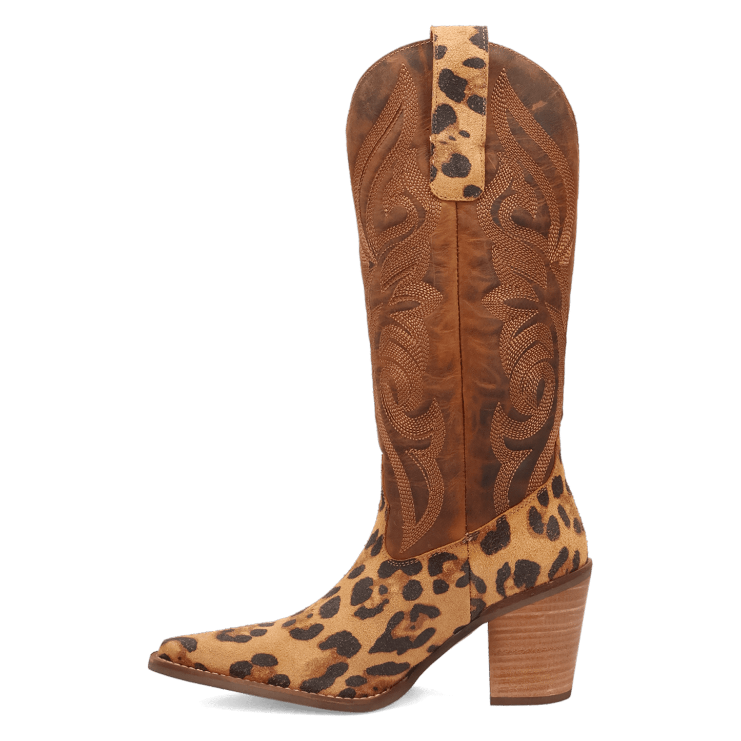 PRODUCT SHOT HENSLEY LEATHER BOOT AT 135 DEGREE OUTSIDE ANGLE
