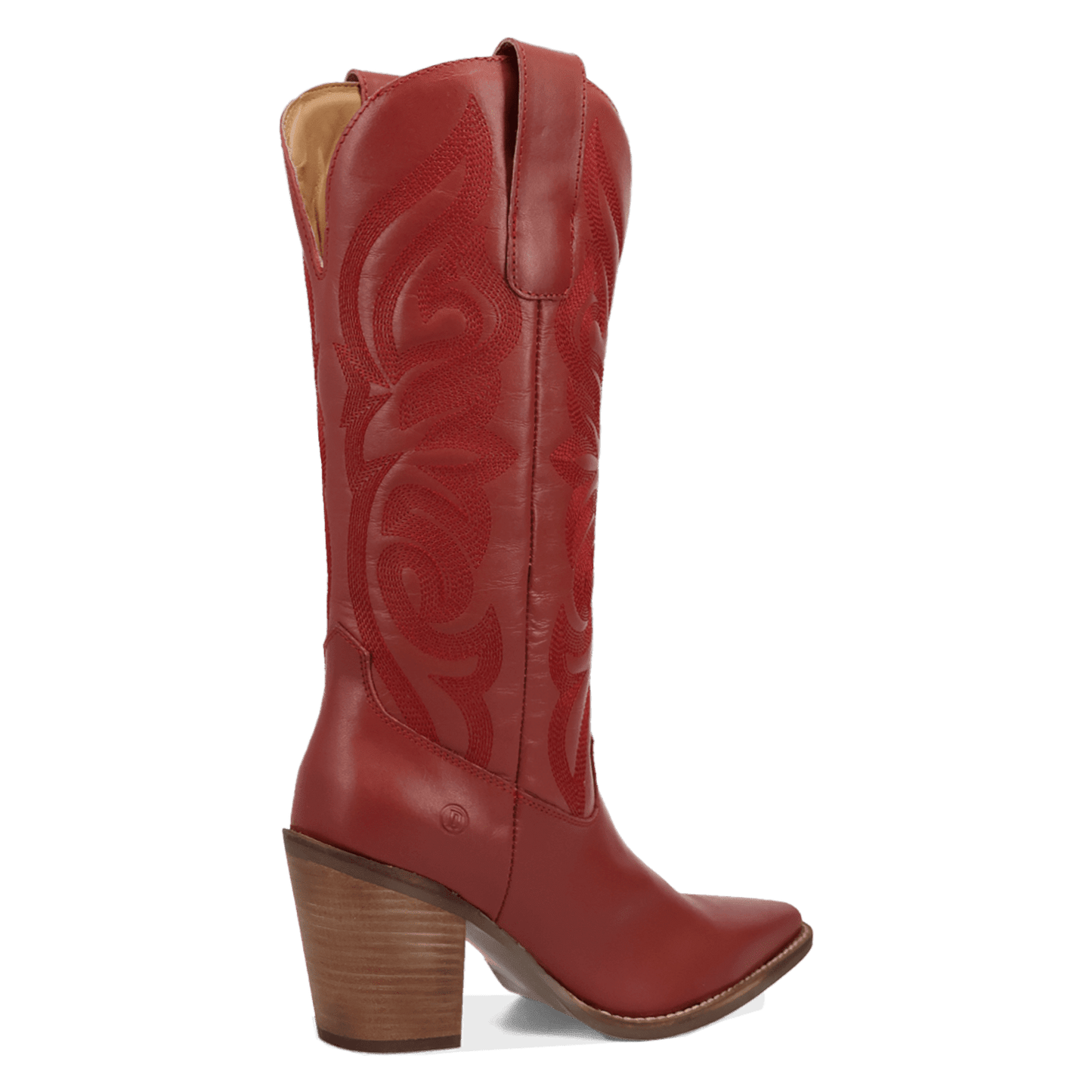 PRODUCT SHOT HENSLEY LEATHER BOOT AT 315 DEGREE ANGLE