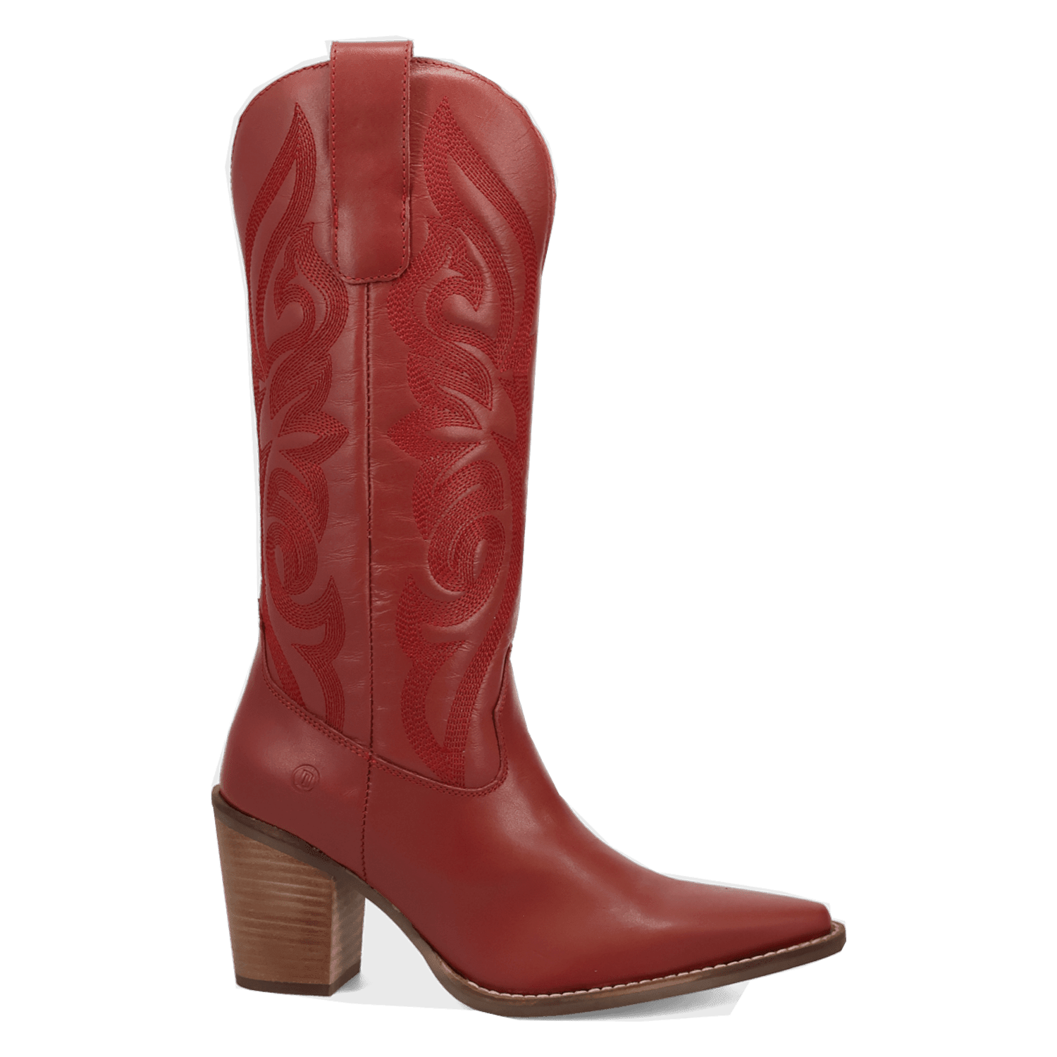 Dingo Hensley Women's Leather Boots, Size: 8, Red