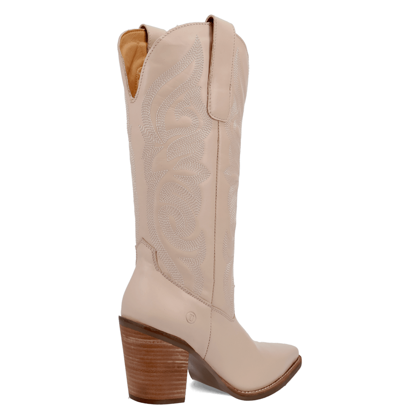 PRODUCT SHOT HENSLEY LEATHER BOOT AT 315 DEGREE ANGLE