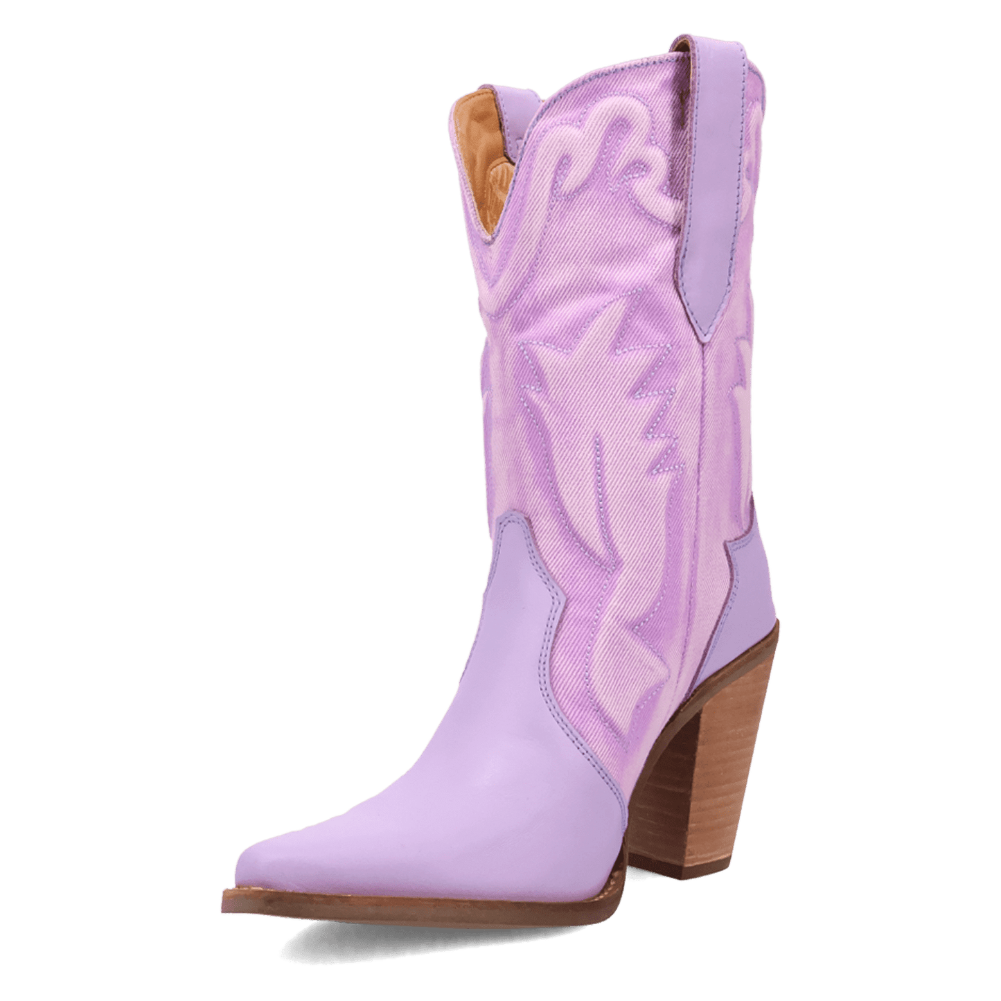 PRODUCT SHOT TIPSY LEATHER BOOT AT 225 DEGREE ANGLE