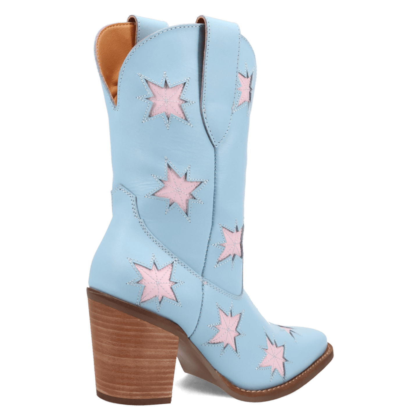 PRODUCT SHOT STARBURST LEATHER BOOT AT 315 DEGREE ANGLE