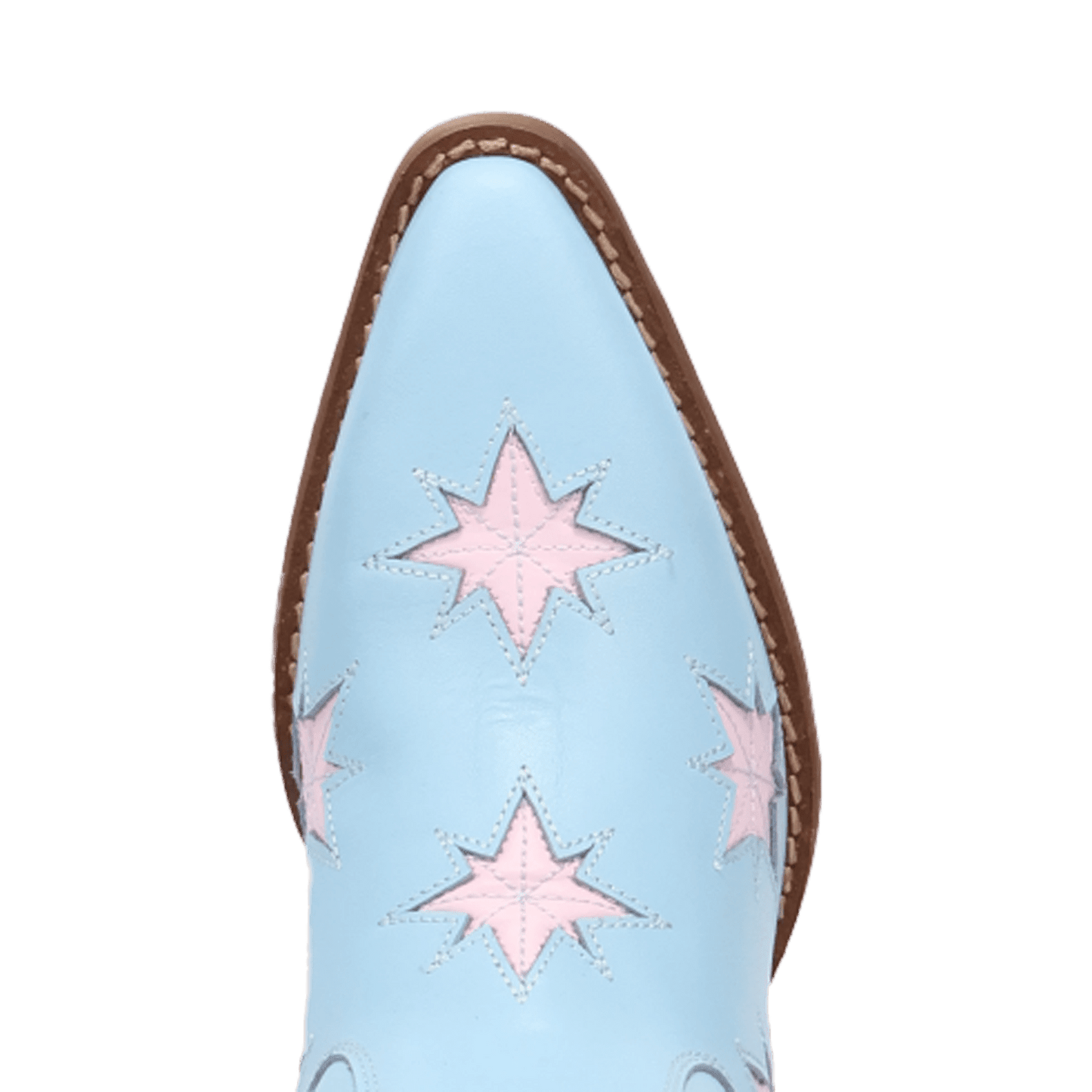 PRODUCT SHOT STARBURST LEATHER BOOT AT TOE ANGLE