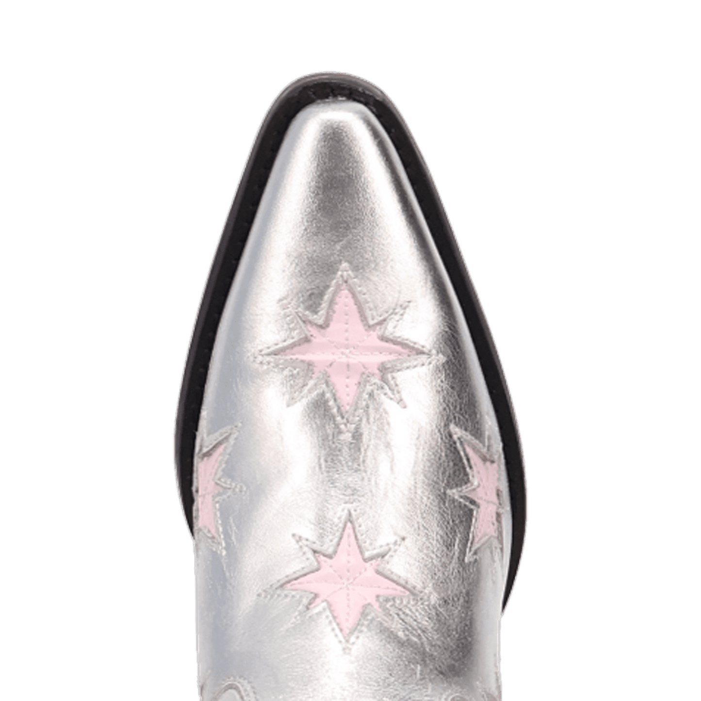 PRODUCT SHOT STARBURST LEATHER BOOT AT TOE ANGLE