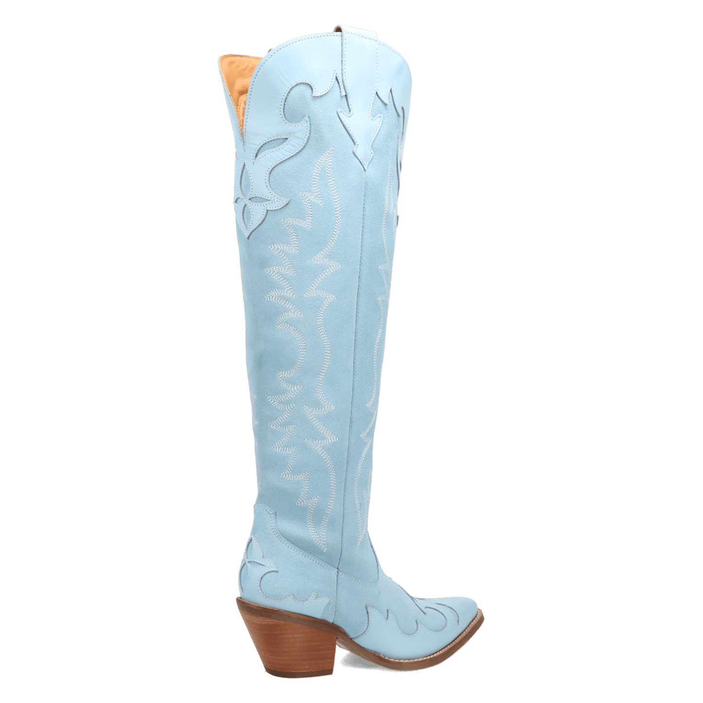 PRODUCT SHOT DRAMA QUEEN SUEDE BOOT AT 315 DEGREE ANGLE