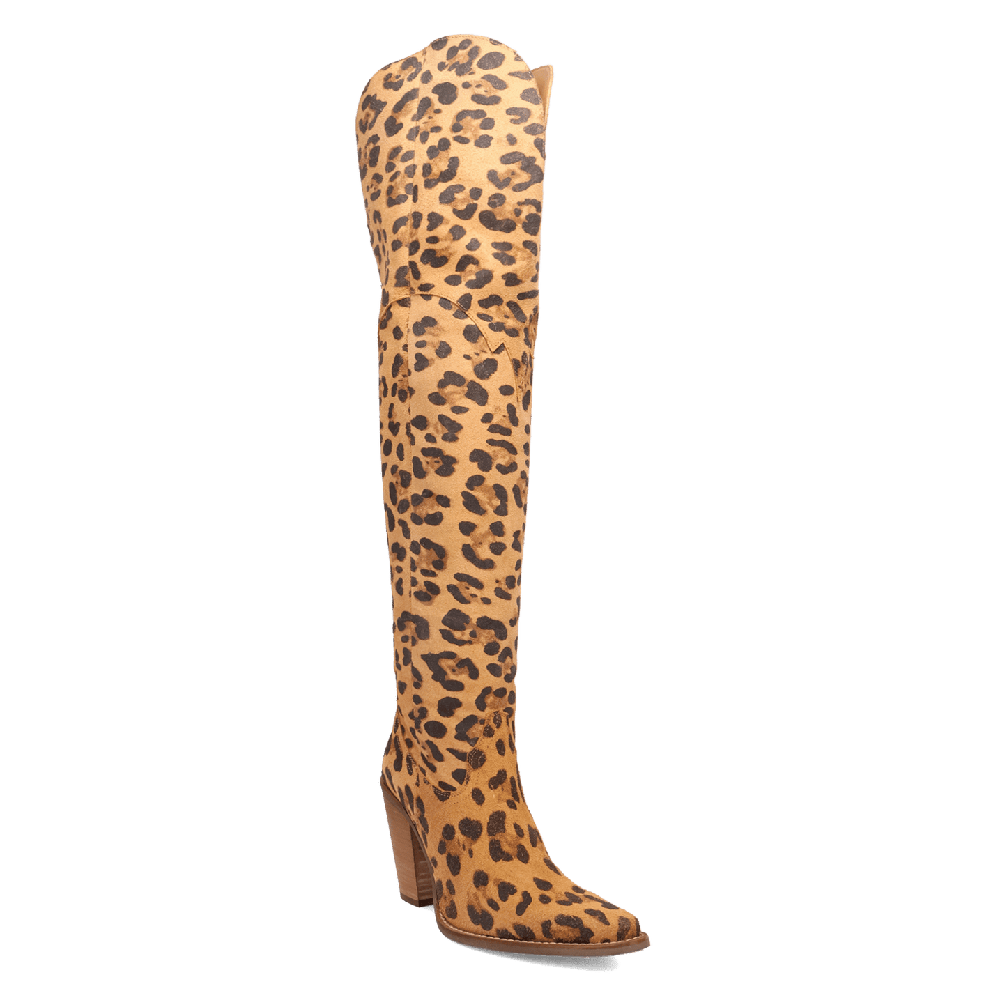 PRODUCT SHOT DIVA LEATHER BOOT AT 45 DEGREE ANGLE