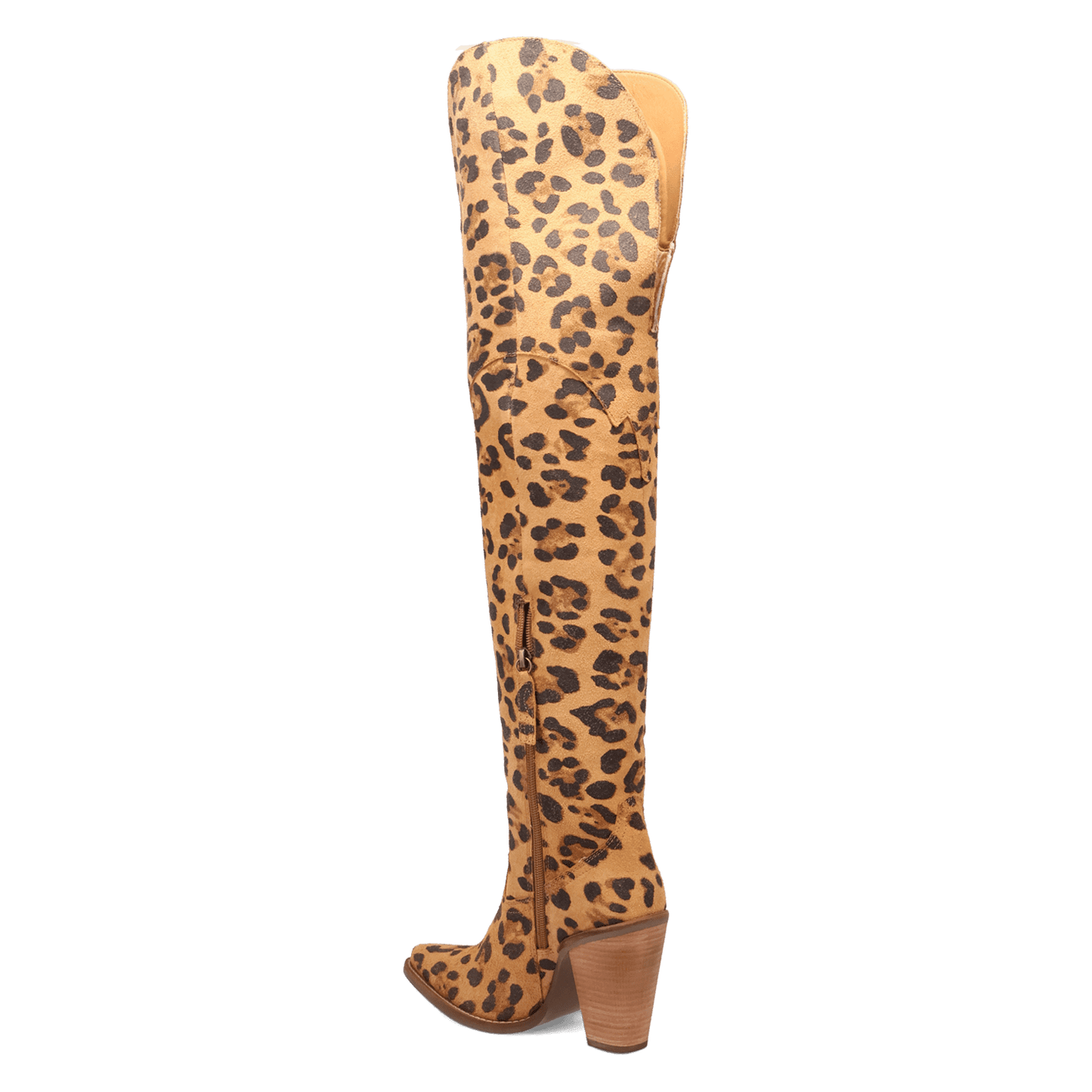 PRODUCT SHOT DIVA LEATHER BOOT AT 270 DEGREE ANGLE