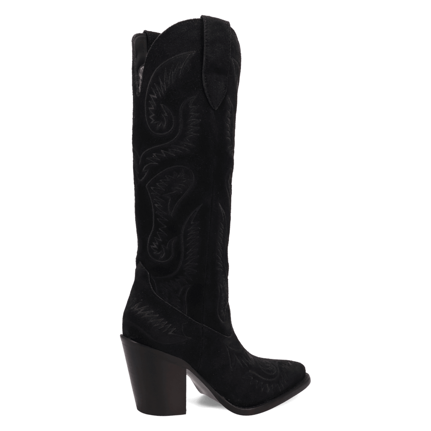 PRODUCT SHOT EVITA LEATHER BOOT AT 315 DEGREE ANGLE
