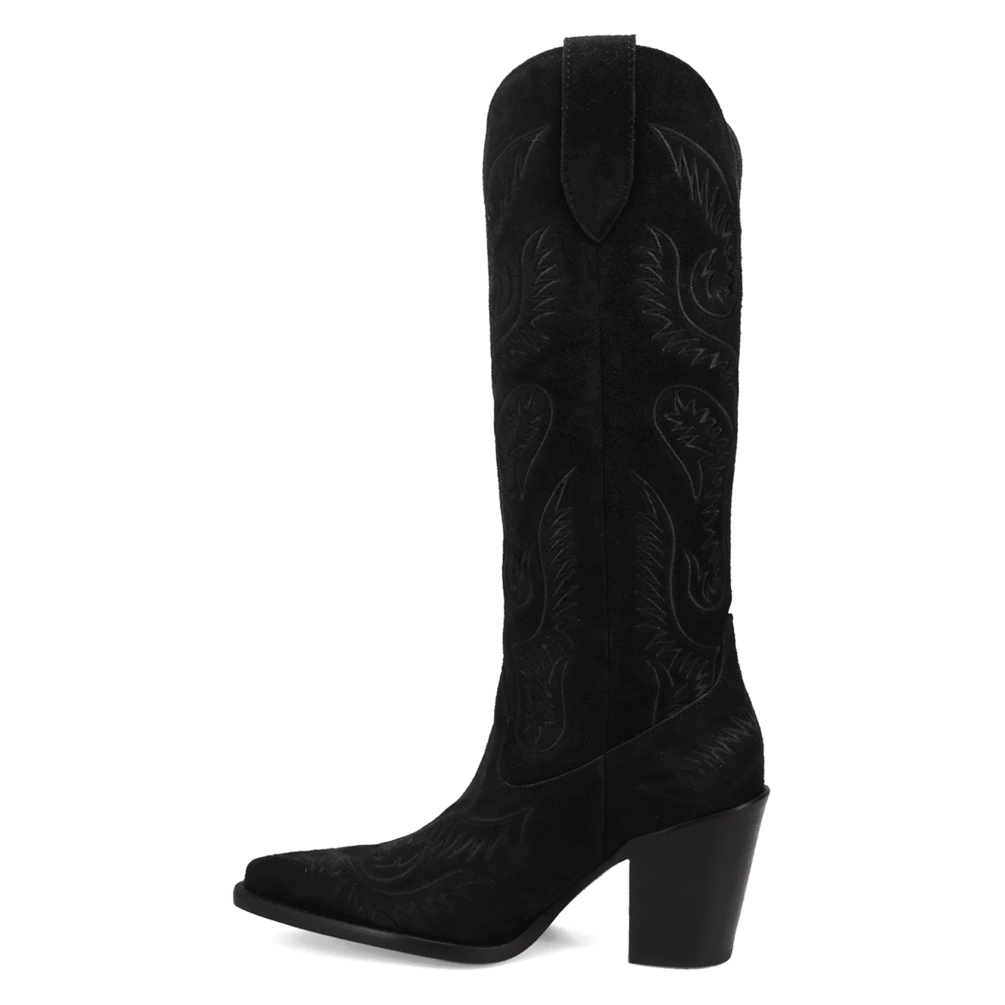 PRODUCT SHOT EVITA LEATHER BOOT AT 135 DEGREE OUTSIDE ANGLE